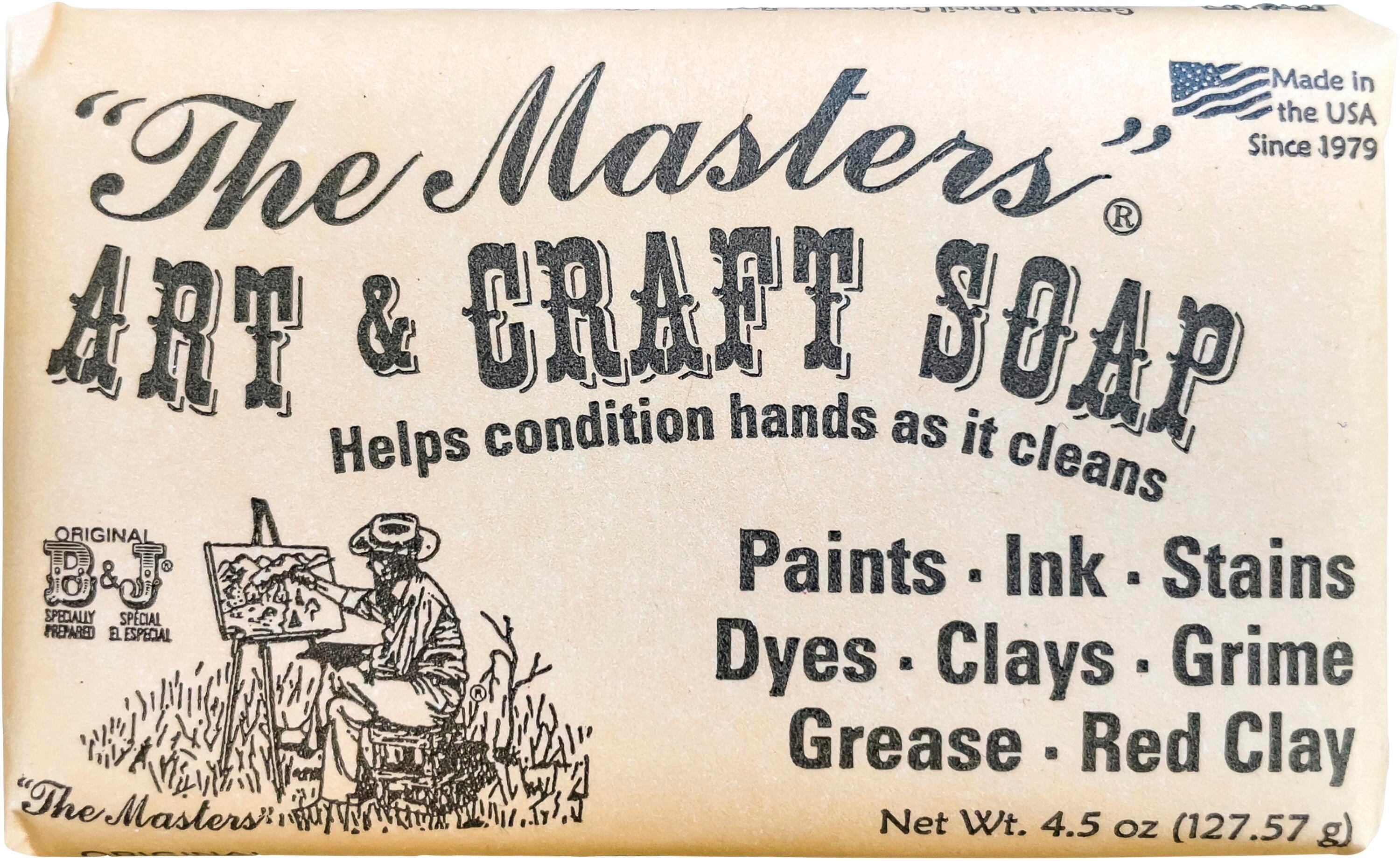 The Masters Artists Hand Soap, 4-1/2 Ounce Bar, Item Number 359261